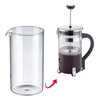 Westmark 24732260 Replacement Glass, Capacity: 1 L, Heat-Resistant, Borosilicate Glass,