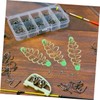 Mipcase 60pcs Glow in The Dark Carp Fishing Feeder Cage