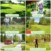 Kuaman 18 Pcs Cordless Strimmer Blades Replacement Accessories, Grass Strimmers