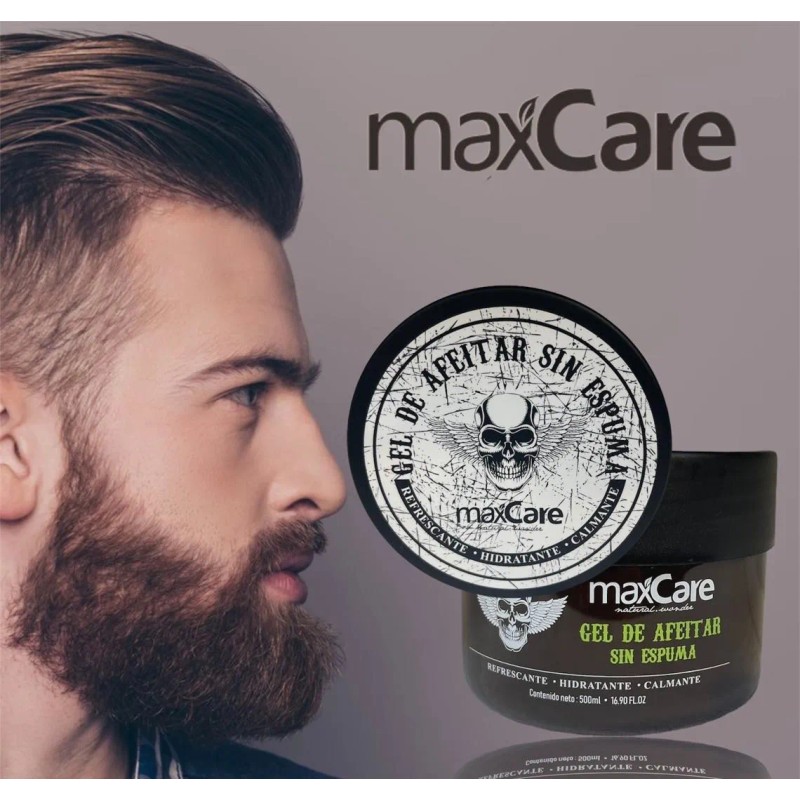 Gel De Afeitar Para Barba Sin Espuma 500ml