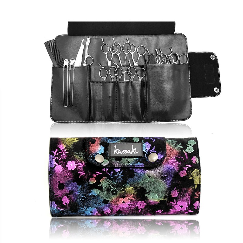 Kassaki Beauty Wallet Scissor Case Gift Purse Hairdressing Pouch Storage