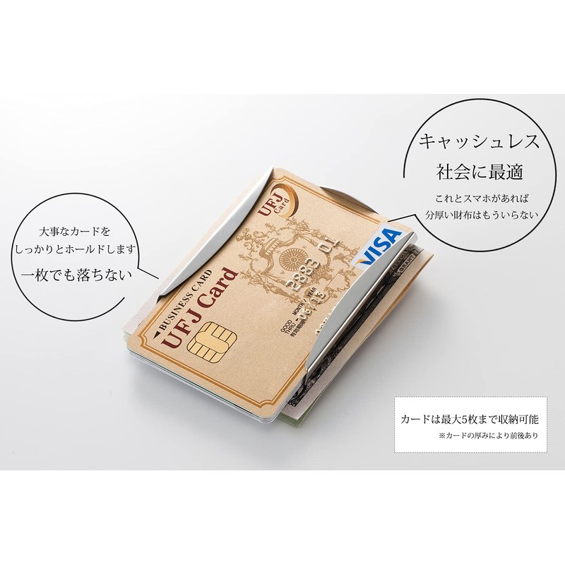 Storus Smart Money Clip, Silver