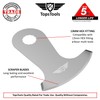 3 x TopsTools Stainless Steel RVSCSW_3 13mm HEX Fitting Multi