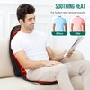Snailax Back Massager with Heat, Memory Foam Chair Massage Pad,