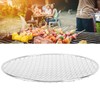 Round Grill Grate 25cm Diameter Stainless Steel 1.5mm Wire Barbecue