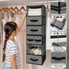 GRANNY SAYS Hanging Closet Organizer 6 Shelves, Closet Organizers and