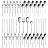 Alata Cube 65-Piece Forged Stainless Steel Flatware Set Cutlery Set