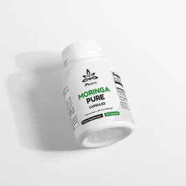 Organic Moringa Powder Capsules, Moringa Supplement for Energy 480 Count (4 Pack) 