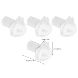 Alipis 8pcs Wire Cube Connectors Plastic Shelving Connectors for Modular Wardrobe Pet Cage and Storage Easy Assembly and Reconfiguration