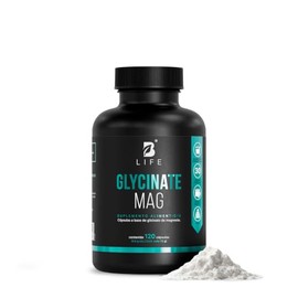 B Life Glicinato de Magnesio 120 Cápsulas | 408 mg de Magnesio Puro de Alta Absorción para Relajación Muscular y Sueño Reparador.