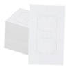 Generic 30 Pieces Wall Plate Outlet Sealers, Outlet Insulation Gasket