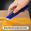 DIYSELF 2 Pack Box Cutter, Utility Knife, Heavy Duty Box