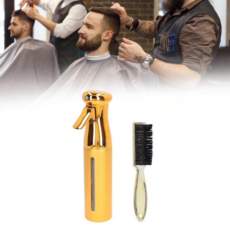 Beard Brush 300ml Spray Bottle Set Ultra Fine Spray Beard
