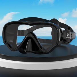 RIOROO Snorkel Mask For Kids, fog Proof and Leak Proof Floating Goggles, 180 ° High-Definition Panoramic Diving Mask With Nose Mask, Swimming Goggles for Boys, Girls, and Teenagers Aged 4-14