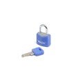 Master Lock 9120EURTCOL Pack of 2 Key Padlocks in Aluminium