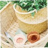 CAXUSD 12Pcs Miniature Woven Baskets for Party Favors Rustic Small