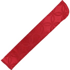 Matsumi Kogei Japanese Folding Fan Holder, Jacquard Cloisonne Enge, 9.3 inches (23.5 cm)