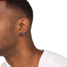 Diesel DX1462040 Men's Stud Earrings Stainless Steel, stainless steel, No Gemstone