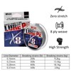ReelFin X8 Braided Fishing Line, Long Casting, High Knot Strength