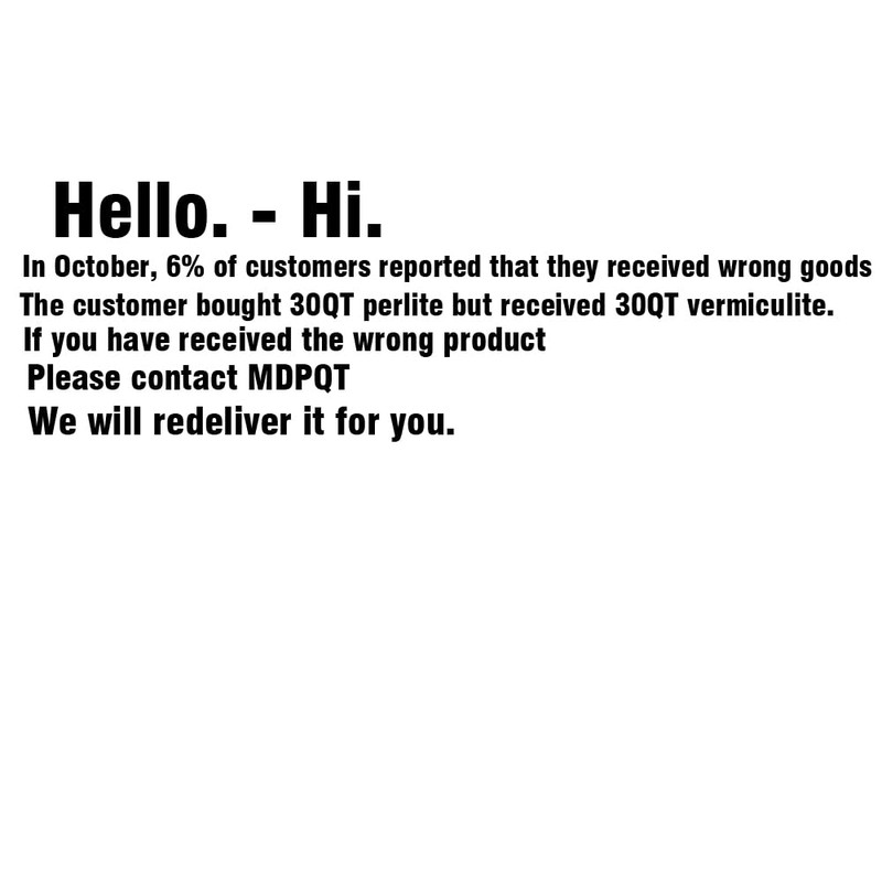 30 QT Professional Grade Horticultural Organic Perlite (30 QT, Perlite)