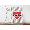 AK Giftshop Valentine's Day Card Sexy Bum