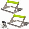 2pcs Adjustable Cutting Machine Support Frame, Height Adjustable Table Saw