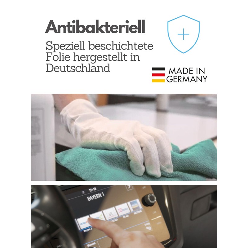 DISSKIN® Screen protector suitable for various Cupra/Seat models, self-healing thanks