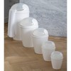 Koziol Swing-Top Wastebasket DEL XS, spa turqoise