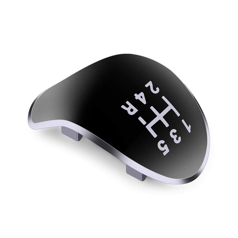 EVGATSAUTO Gear Knob Cover, 5 Gears Car Gear Knob Head