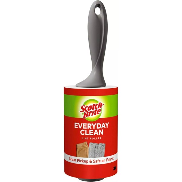 Scotch-Brite Lint Roller, Works Great On Pet Hair, 95 Sheets