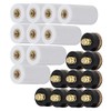 Gigicloud 10pcs/Set Cue Tips Billiard Replacement Screw-On Tips with Pool