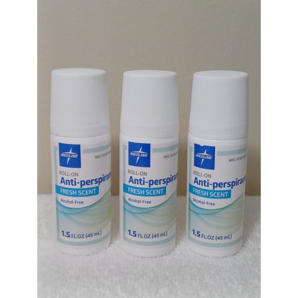 Medline Set of 3 Medline Anti-Perspiran