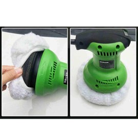 Car Polishing Pads, White Buffing Bonnets, 5-Pack