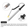 MECCANIXITY Surface Thermocouple Probe K Type Yellow Coiled Wire 0