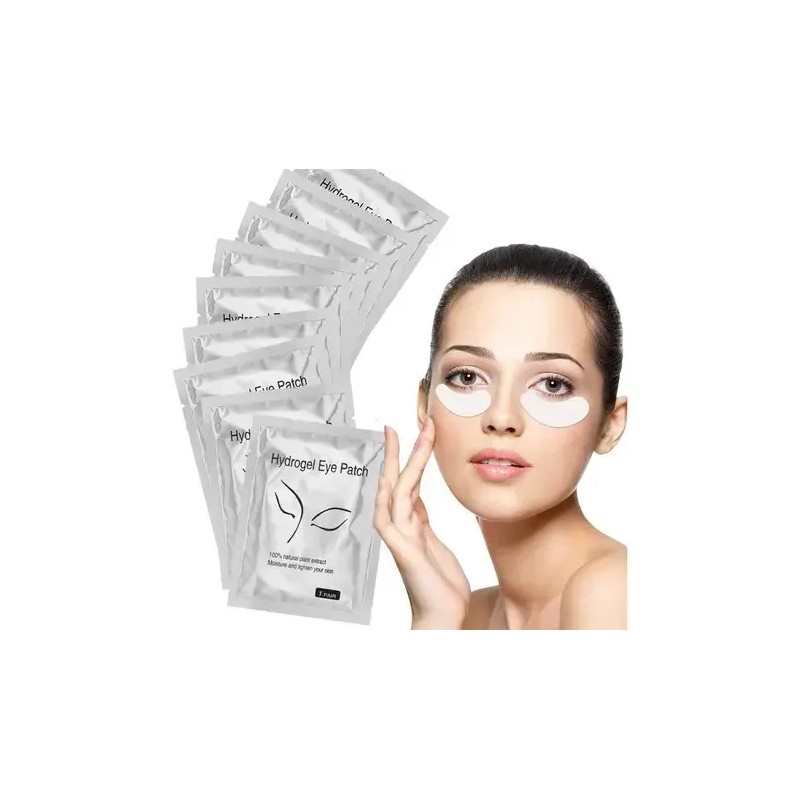 Parches Con Gel Colágeno Para Extensiones De Pestañas 100 Pares