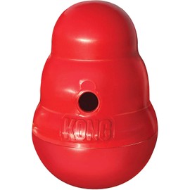 KONG KONG Wobbler - Interactive Dog Toy for Treat Dispensing - Dog Slow Feeder for Healthy Eating - for Medium/Large Dogs