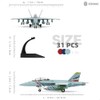 1:72 Scale F-18 VFA-2 Bounty Hunters Fighter Jet Quick Assembly