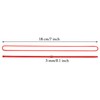 ONLYKXY 30pcs Flat Rubber Bands 7inch Long Elastic Band Big