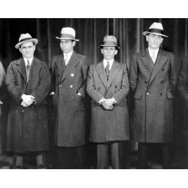 Lucky Luciano and Meyer Lansky Photo