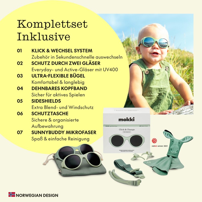 MOKKI Click & Change, Green