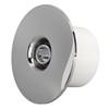 2 Inch Shower Head Adapter Wall Mounting Stainless Steel Water