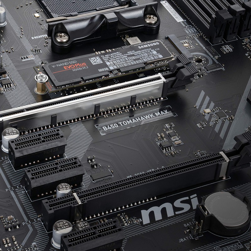 Poppstar screw set for M.2 SSD/NVMe mounting on motherboard