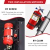 HOZHEM Car Fire Extinguisher Mount Bracket Aluminum Quick Release Roll