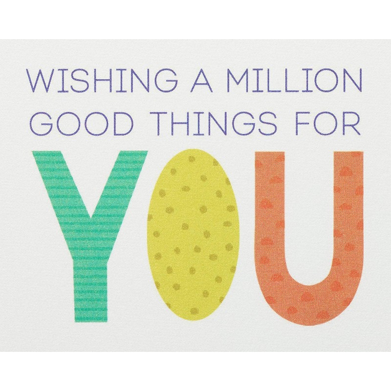 Papyrus Birthday Card (A Million Good Things)