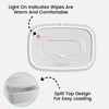 Lulyboo Warm Wipe Dispenser - Baby Wipe Warmer with Adjustable