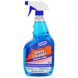 GUNK GC33-12PK Glass Cleaner with Ammonia - 33 oz., (Case of 12)