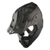 1Storm Adult Motocross Helmet ATV Dirt Bike BMX MX Downhill Mountain Helmet Track Style JH601; Matt Black