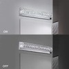 Crystal Vanity Lights, Bathroom Vanity Lighting Fixtures Over Mirror, LED