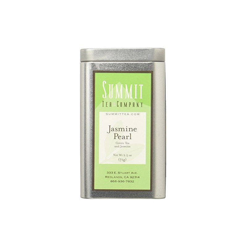 Jasmine Pearls 2.5 oz Tin Green Tea (Superior Grade)