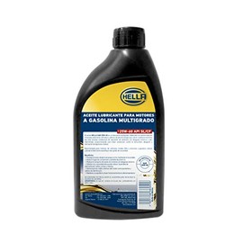 Hella Aceite Para Motor A Gasolina 25W60, 358277171, HMO-25W60LT, Botella de 946 ml, durabilidad de hasta 5.000 km